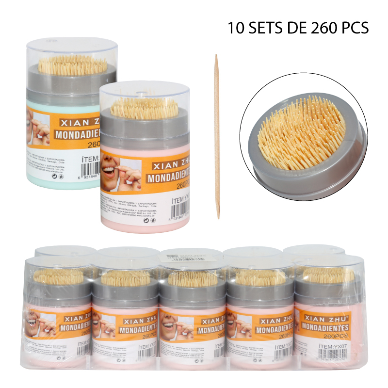 PALILLO DE DIENTES X 260 PCS