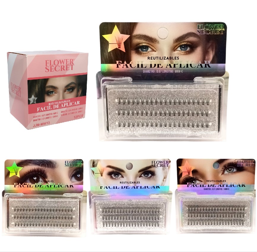 PESTAÑAS POSTIZAS REUTILIZABLES