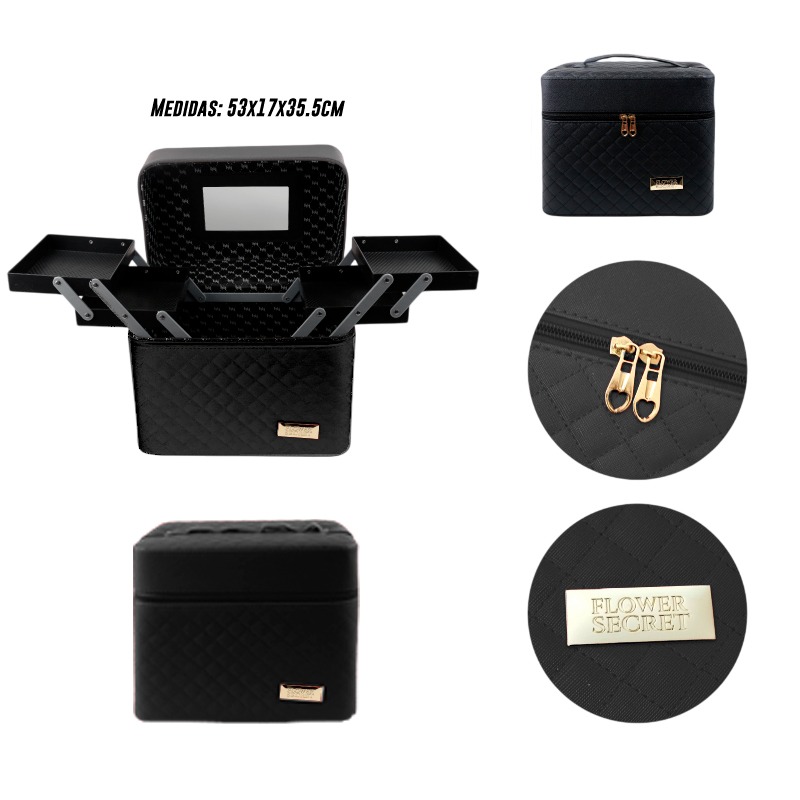 NECESER DE MAQUILLAJE PLEGABLE