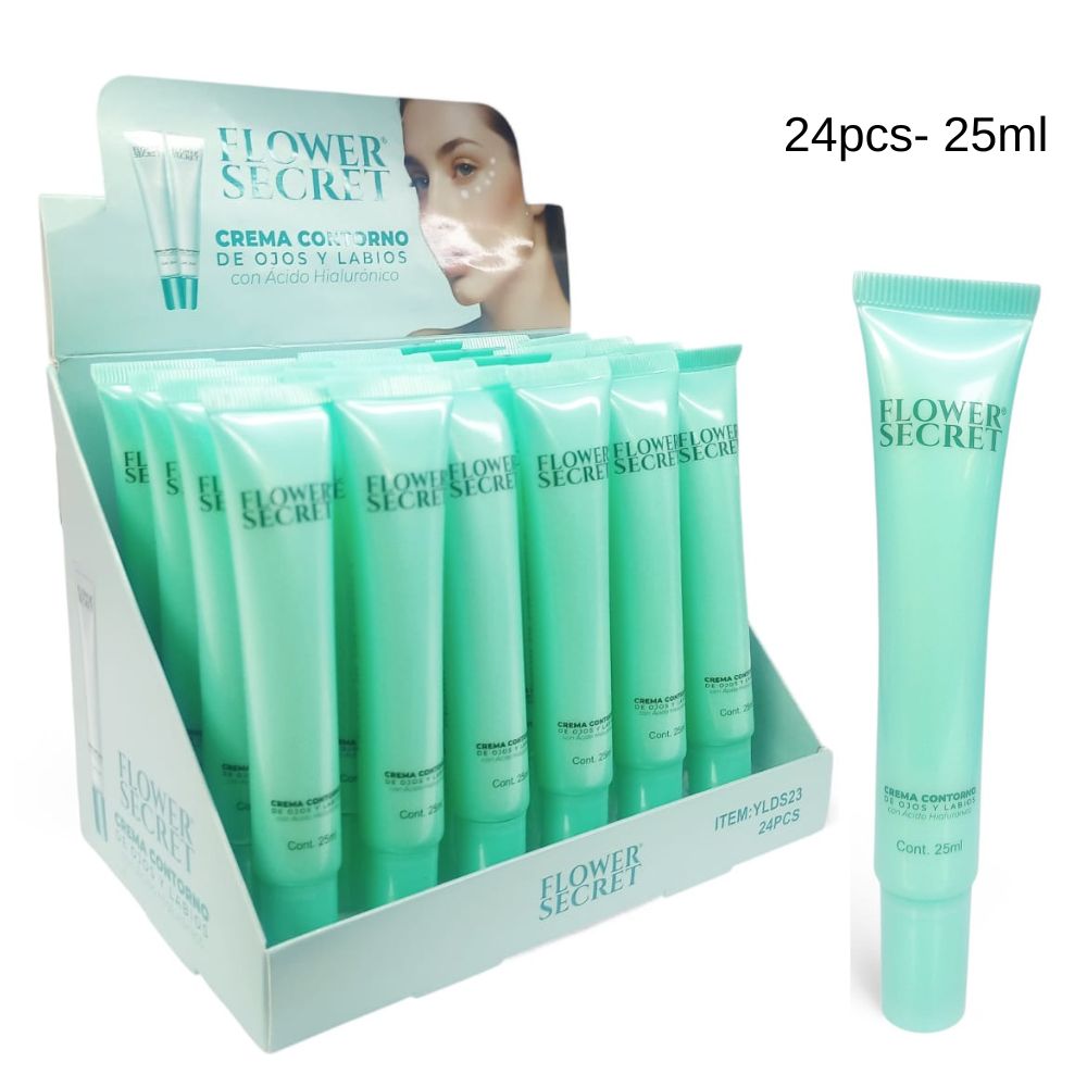 CREMA CONTORNO DE OJOS Y LABIOS CON ÁCIDO HIALURÓNICO 25ML