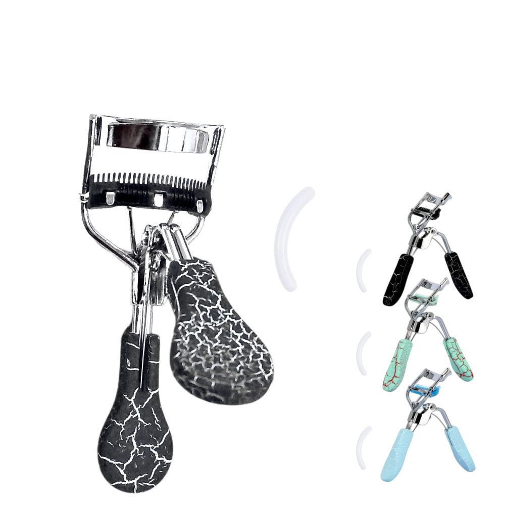 RIZADOR DE PESTAÑAS CRAQUELADO 12PCS