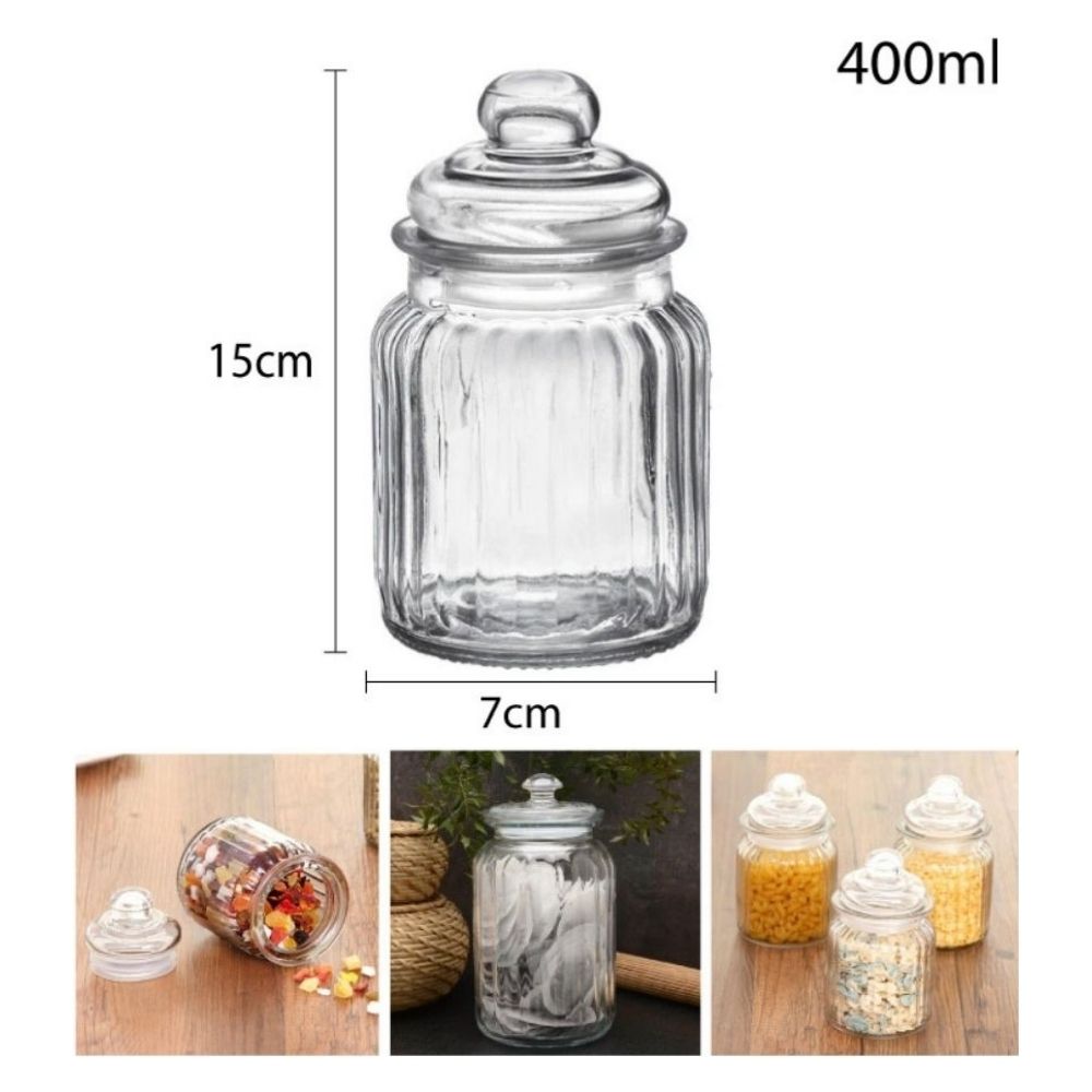 FRASCO DE VIDRIO 400ML