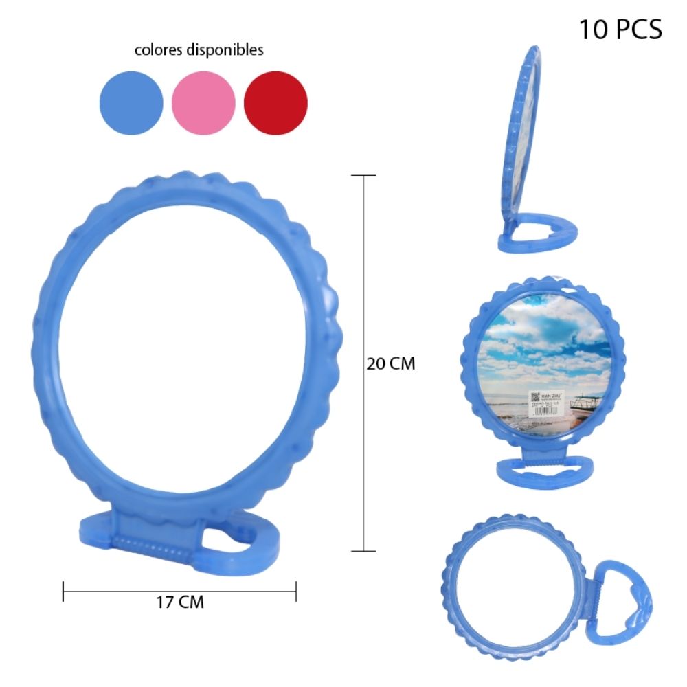 ESPEJO DE MESA 17X20CM