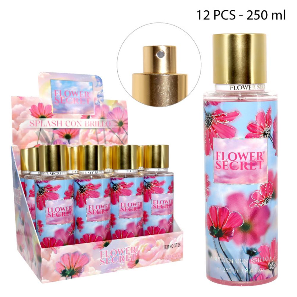 SPLASH CON BRILLO FLOWER SECRET 250ML