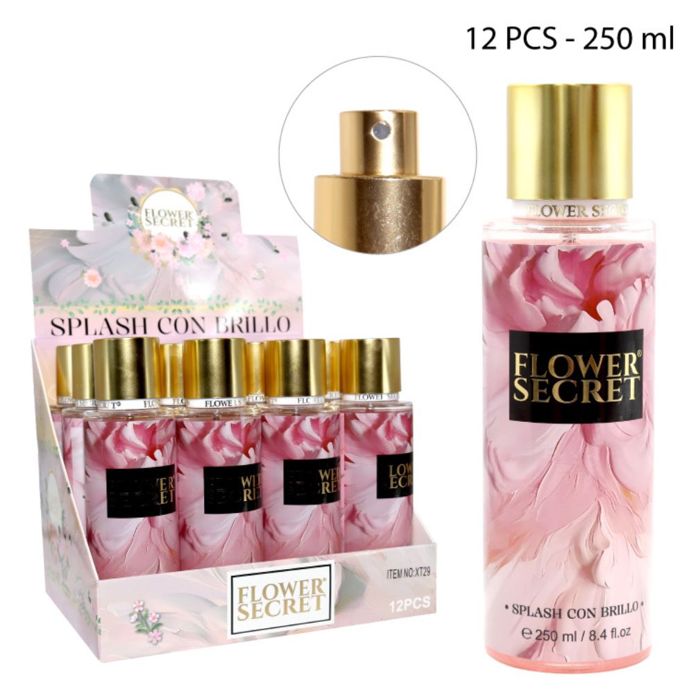 SPLASH CON BRILLO FLOWER SECRET 250ML