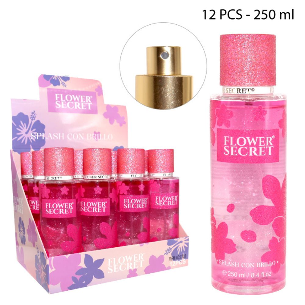 SPLASH CON BRILLO FLOWER SECRET 250ML