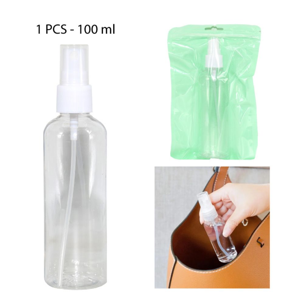 BOTELLA DE PLÁSTICO SPRAY RECARGABLE 100ML