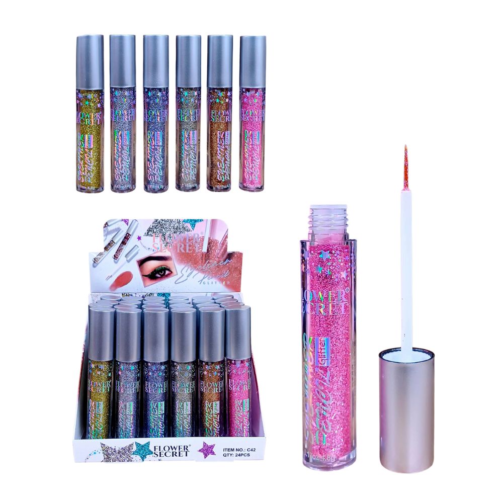 DELINEADOR LÍQUIDO CON GLITTER 4.8GRS