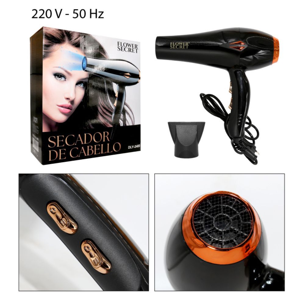 SECADOR DE CABELLO 220V - 50HZ