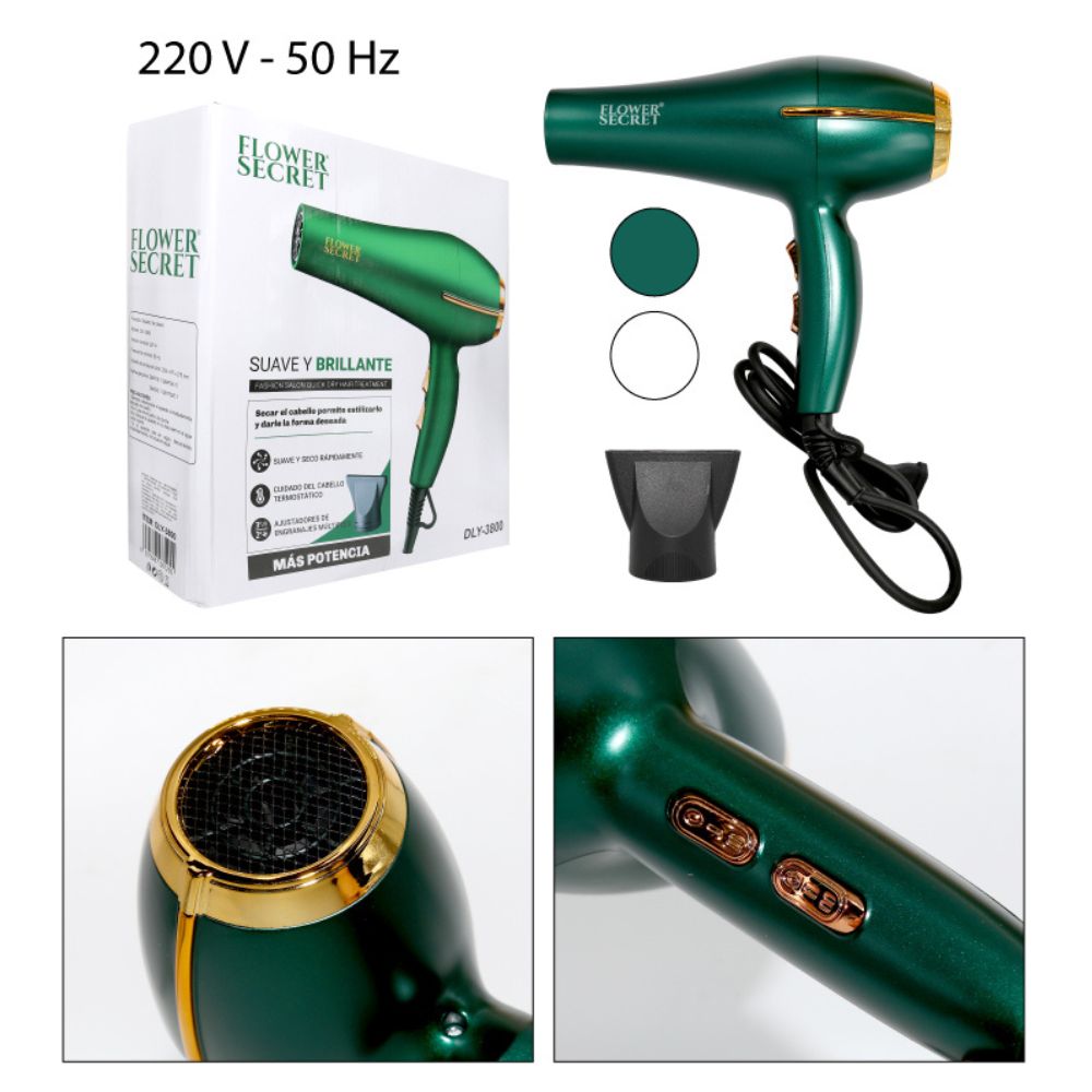 SECADOR DE CABELLO 220V - 50HZ