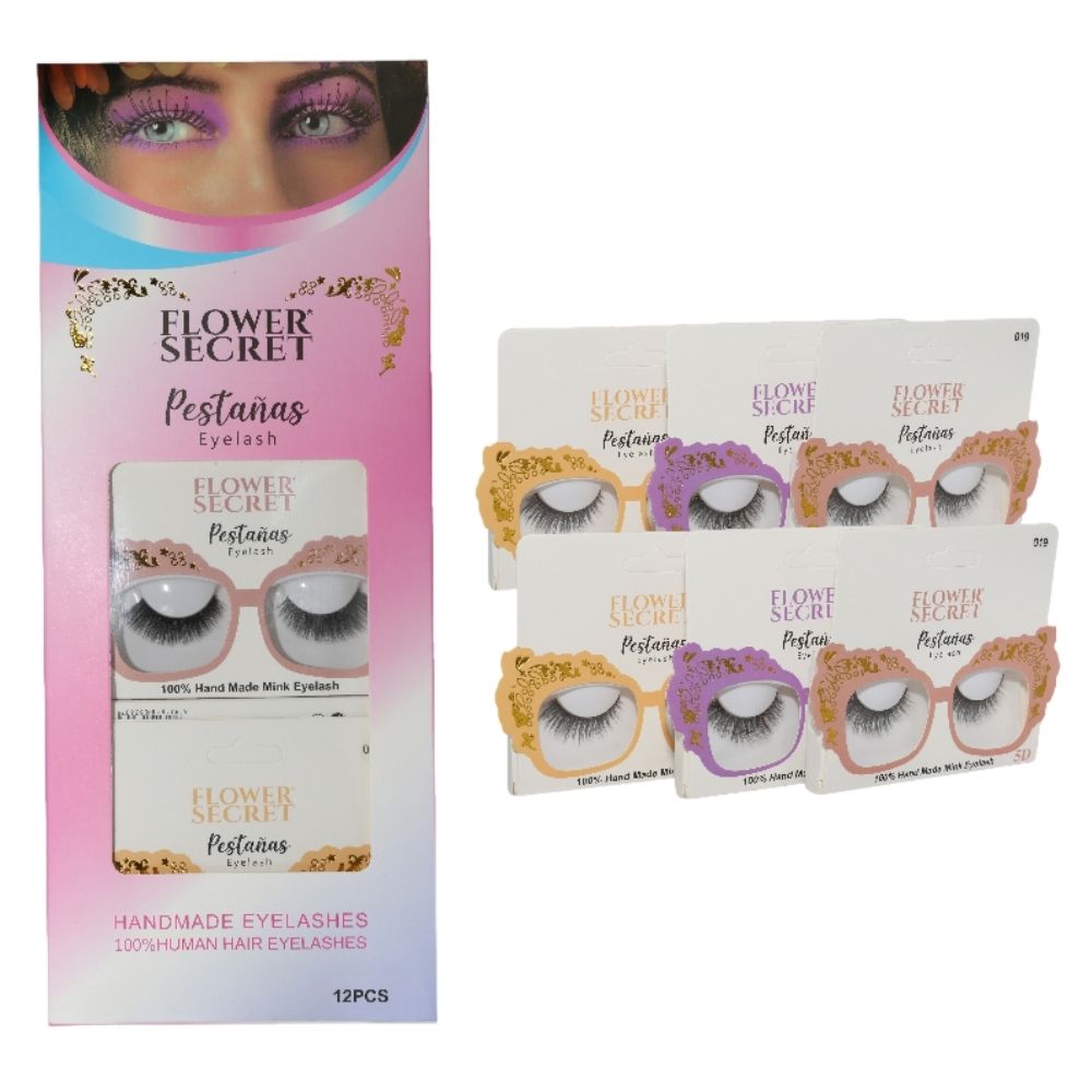 PESTAÑAS POSTIZAS 12PCS