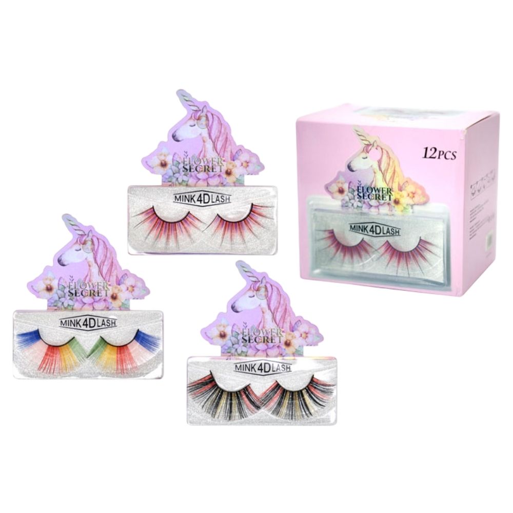 PESTAÑAS POSTIZAS 4D - ARTISTICAS XL 12PCS