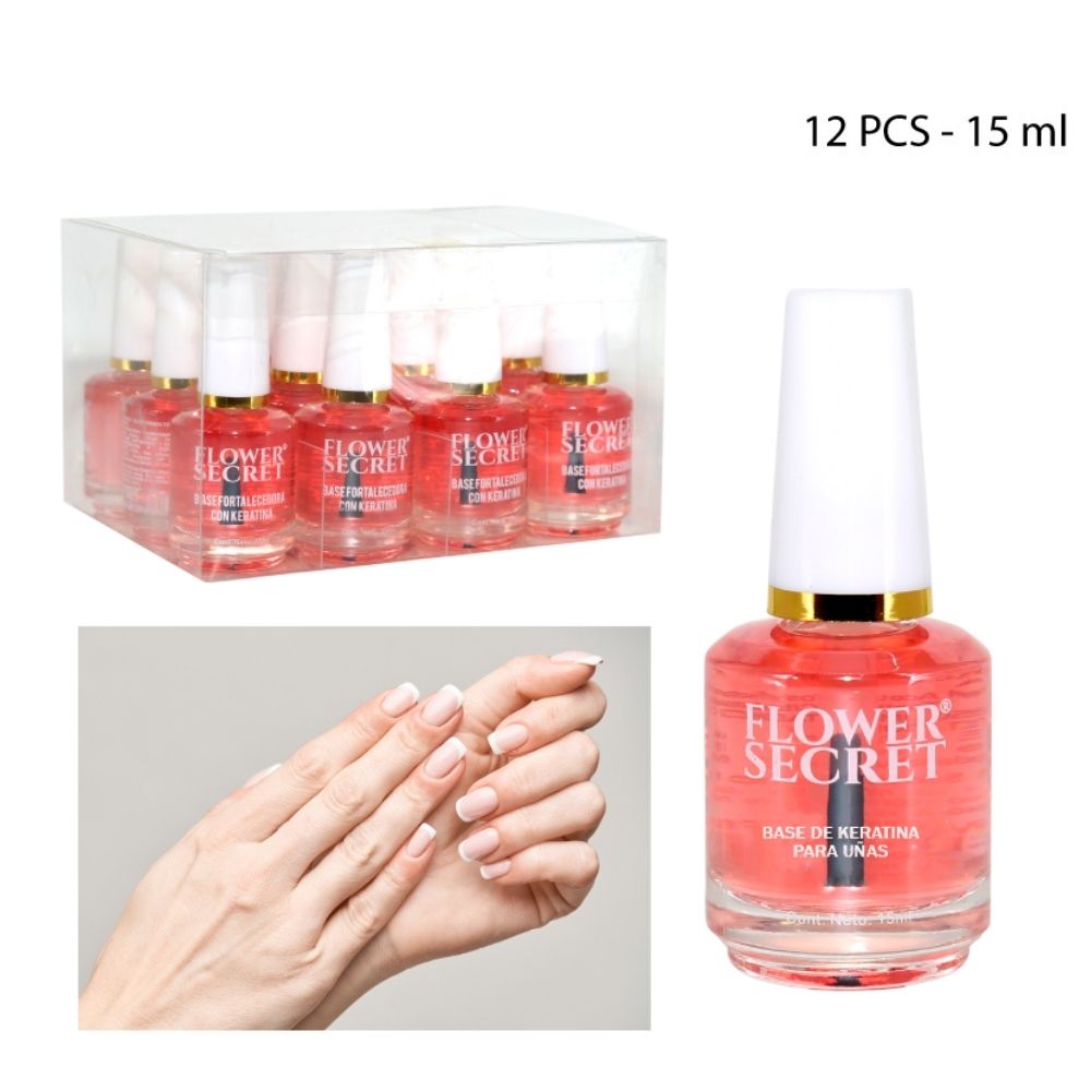 ESMALTE BASE CON KERATINA 15ML