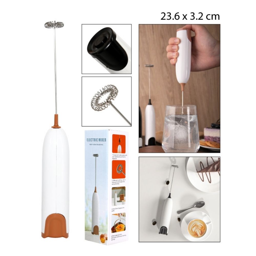 MINI BATIDORA A PILAS 23.6X3.2CM