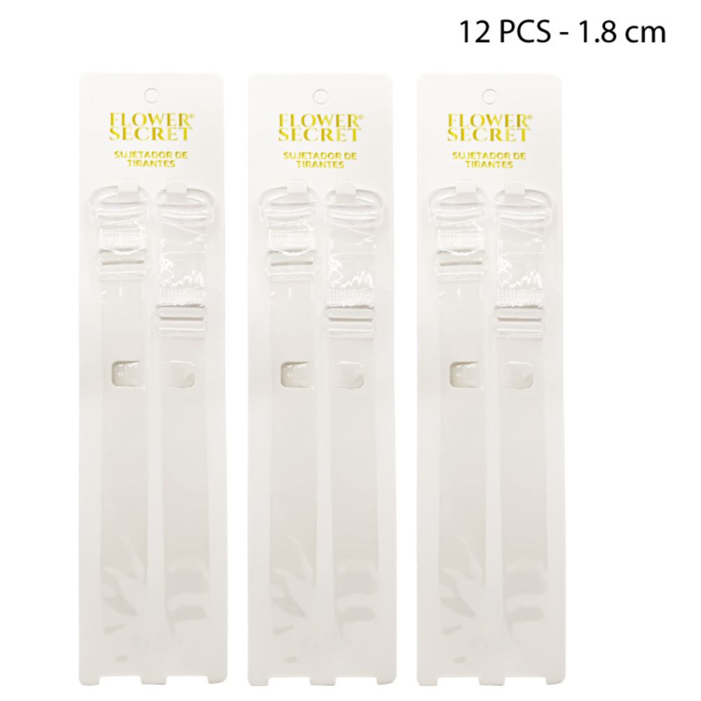 TIRANTES TRANSPARENTES PARA SUJETADOR 1.8CM