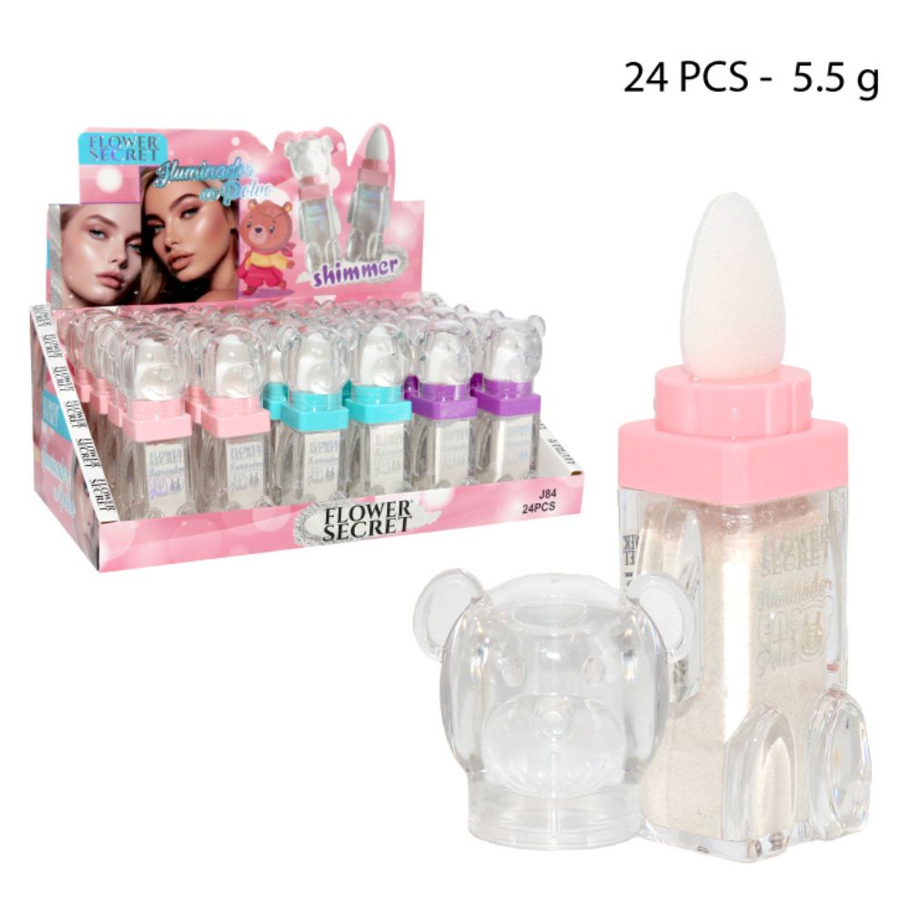 ILUMINADOR EN POLVO CON DISEÑO DE OSITO 5.5G