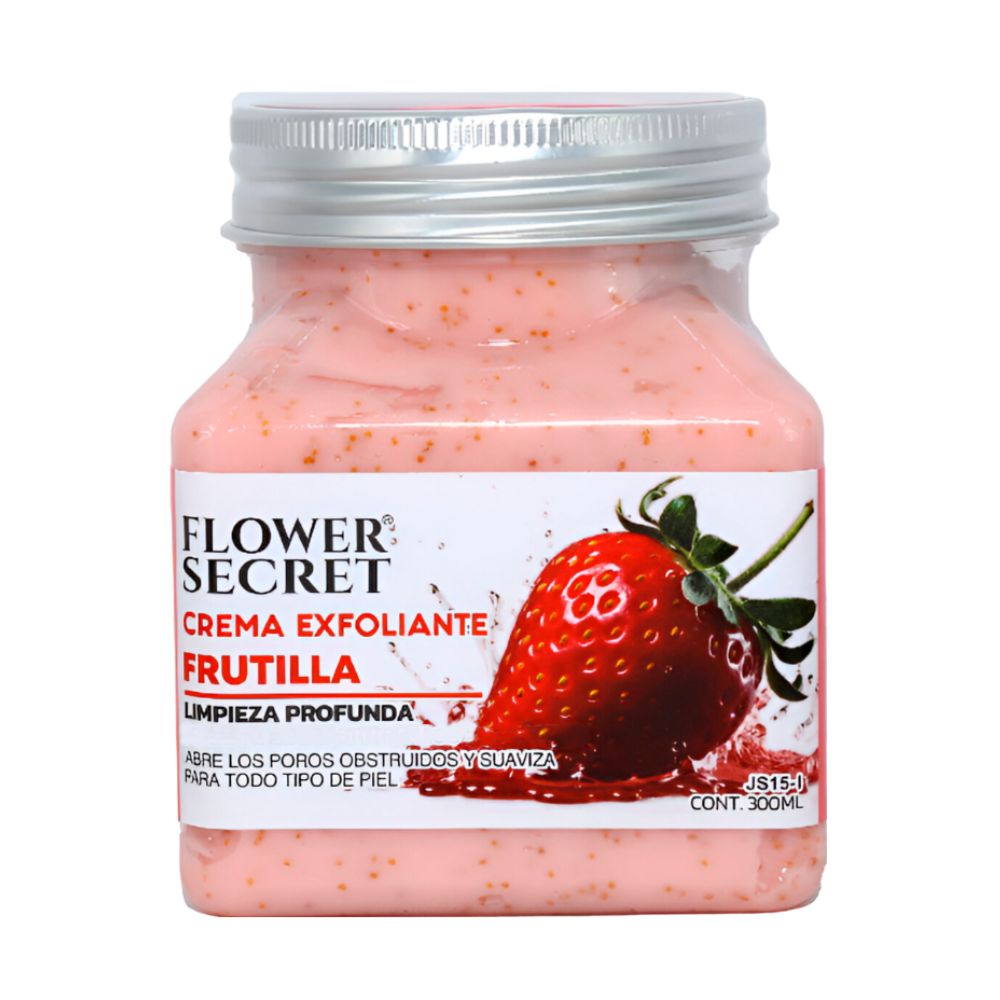 CREMA EXFOLIANTE CORPORAL FRUTILLA 300ML