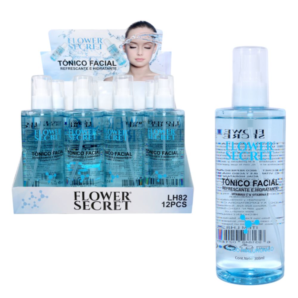 TÓNICO FACIAL REFRESCANTE E HIDRATANTE 300ML