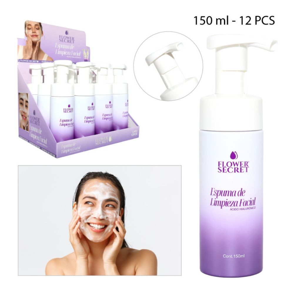 ESPUMA DE LIMPIEZA FACIAL CON ÁCIDO HIALURÓNICO 150ML