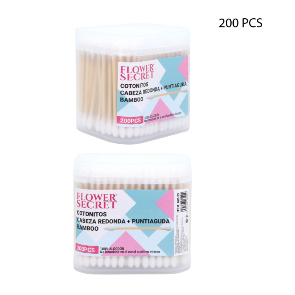 HISOPOS DE ALGODÓN 200PCS