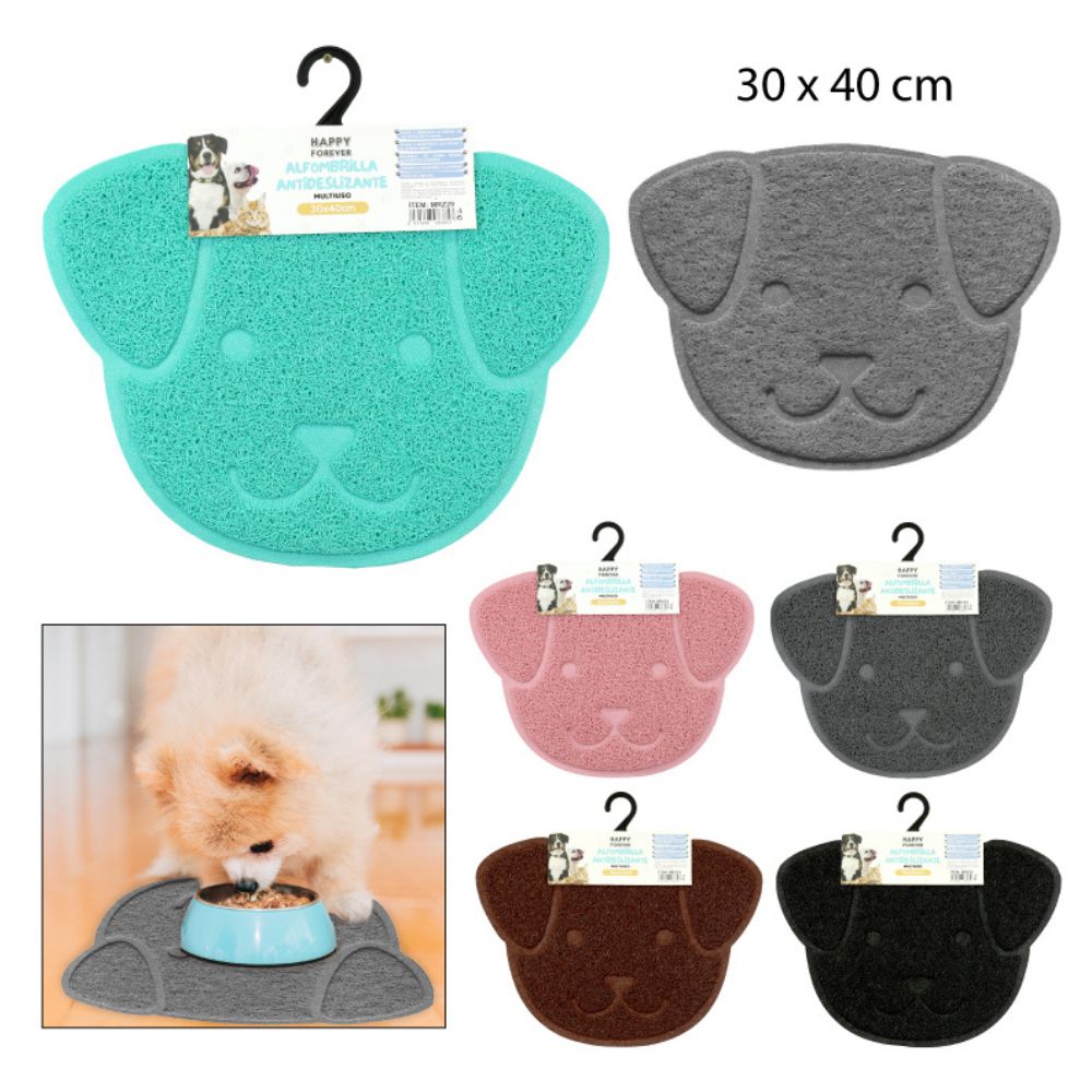 ALFOMBRA ANTIDESLIZANTE DE PVC PARA MASCOTAS 30X40CM
