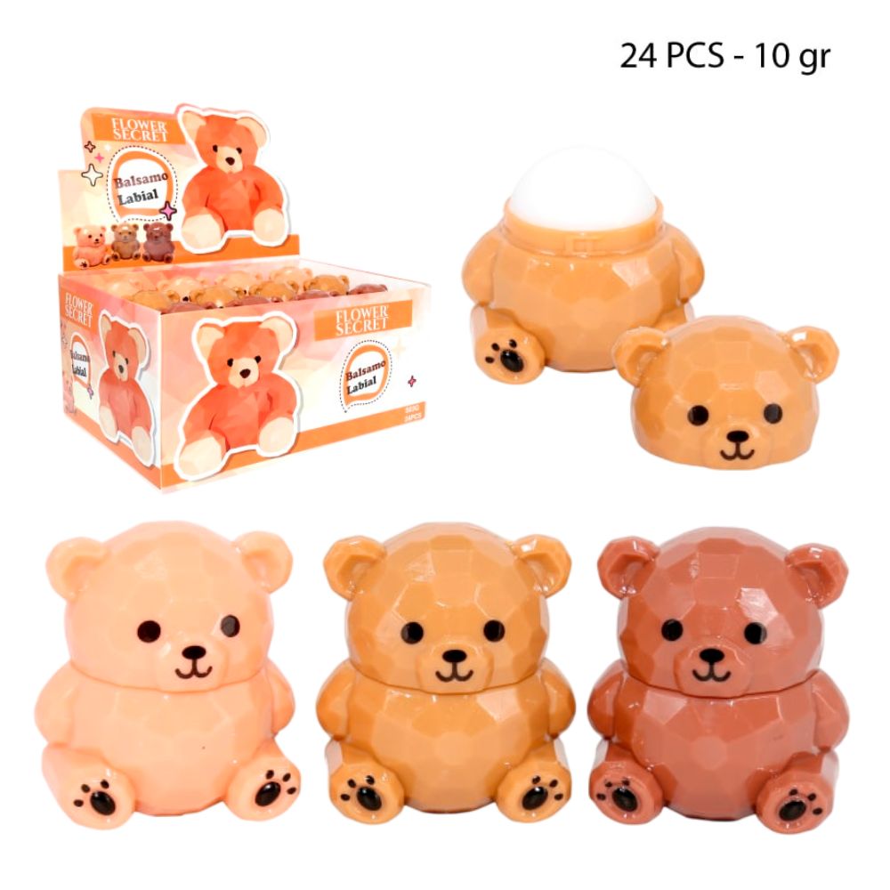 BÁLSAMO LABIAL DISEÑO OSITO 10G