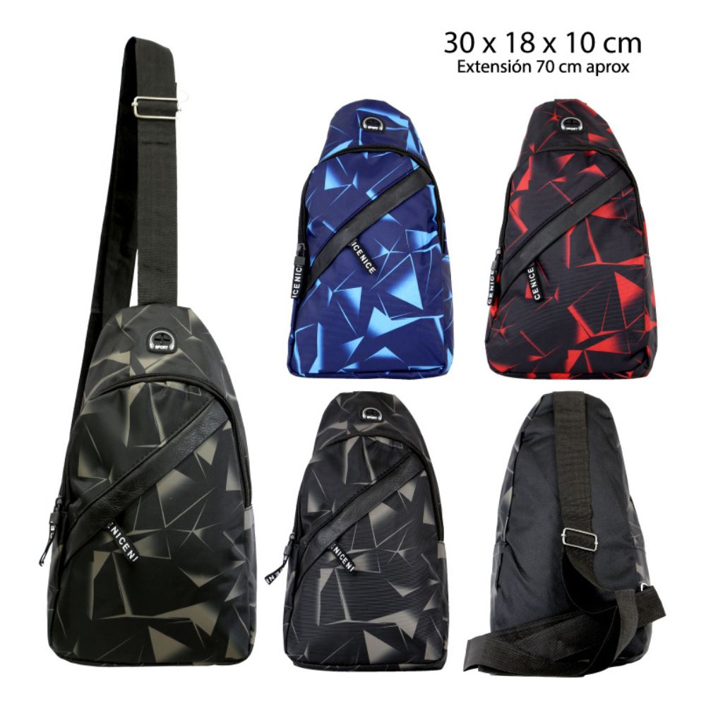 MORRAL CRUZADO 30X18X10