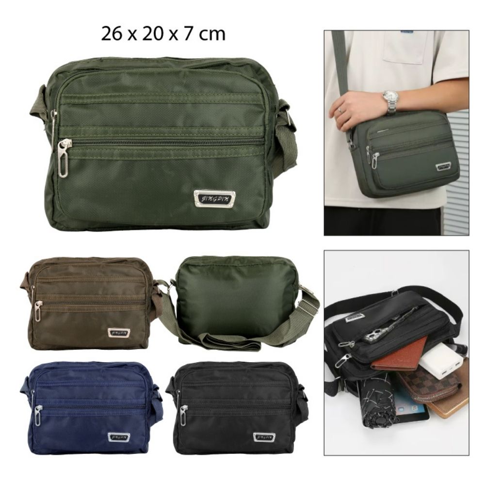 BOLSO PARA HOMBRE DE HOMBRO 26X20X7
