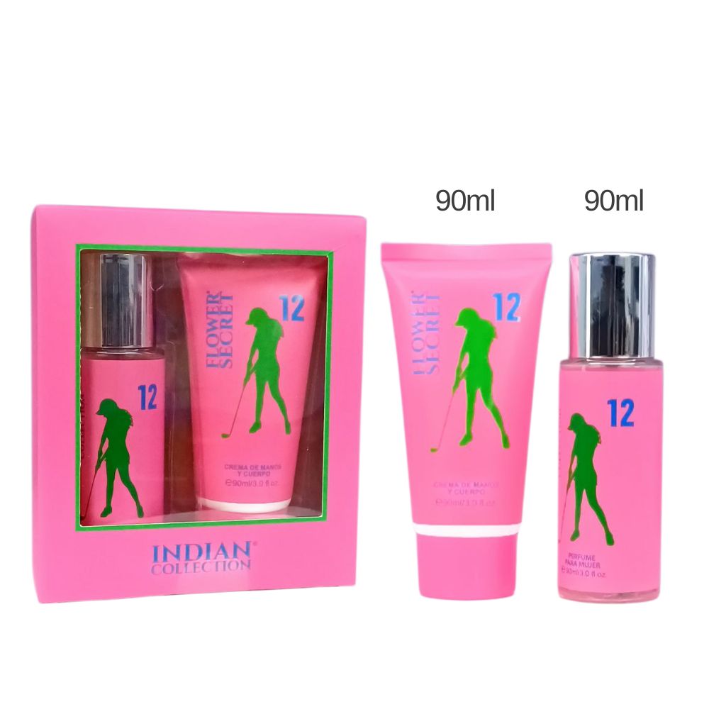 SET PERFUME PARA MUJER MÁS CREMA DE MANOS Y CUERPO 90ML