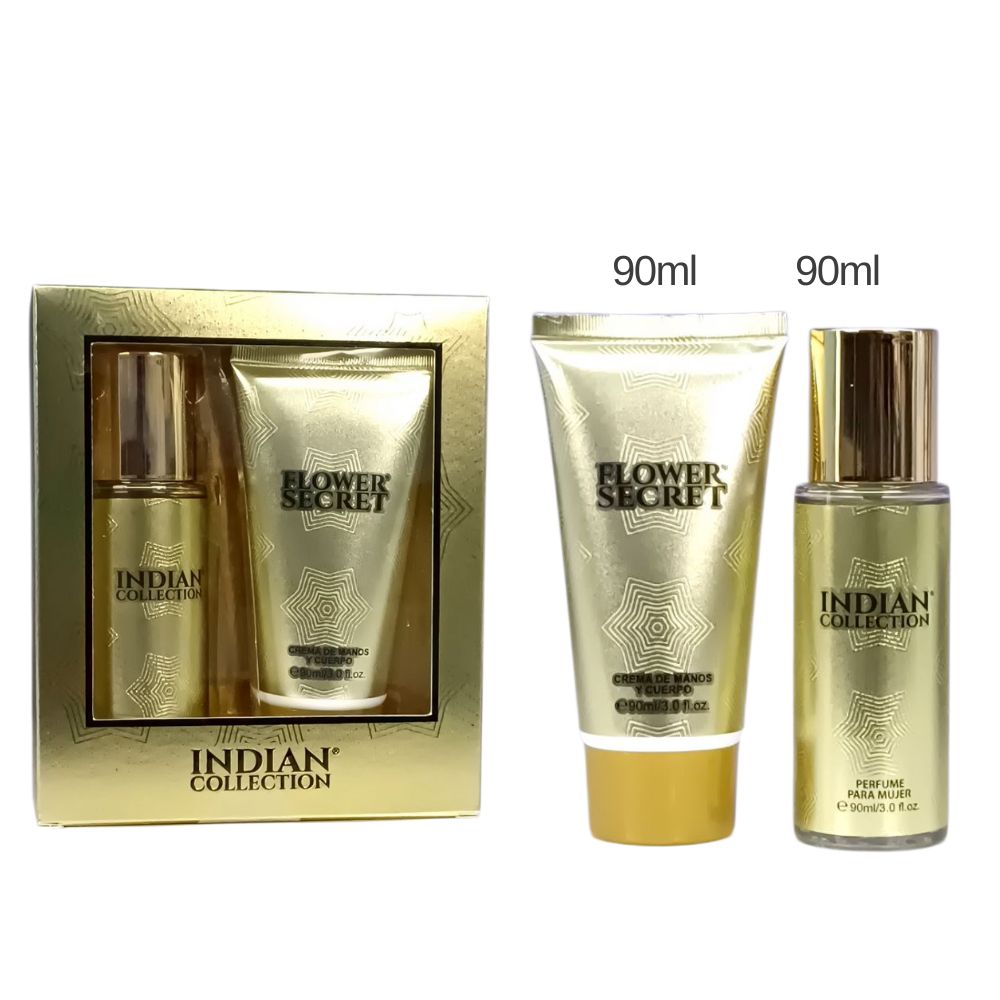 SET PERFUME PARA MUJER MÁS CREMA DE MANOS Y CUERPO 90ML