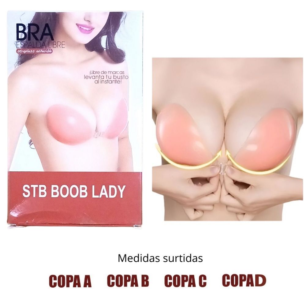 SUJETADOR DE SILICONA PARA BUSTO