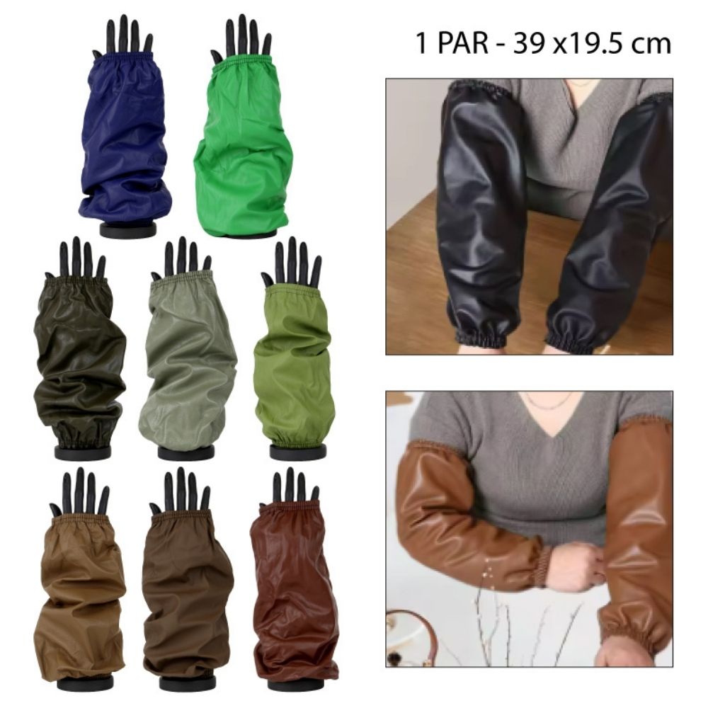 MANGAS EXTRA LARGAS impermeables ecocuero 39x19.5cm