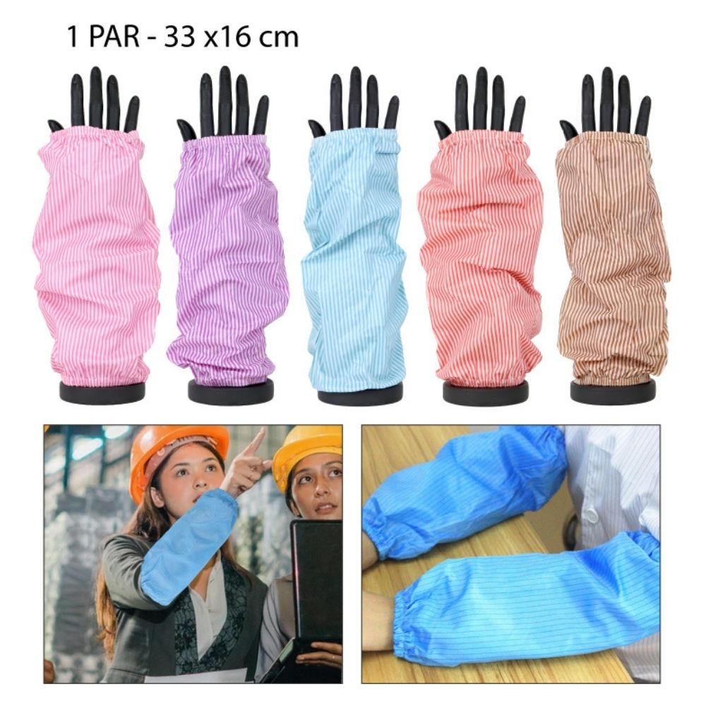 MANGAS IMPERMEABLES diseño a rayas 33x16cm