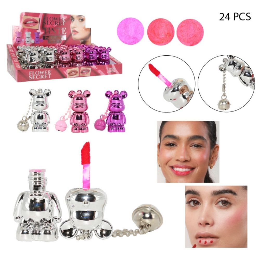 TINTA LABIAL OSITO LLAVERO 3.3gr