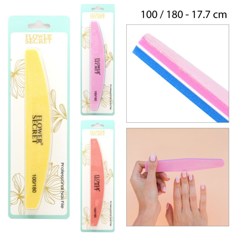 LIMA DE UÑAS gruesa 100/180