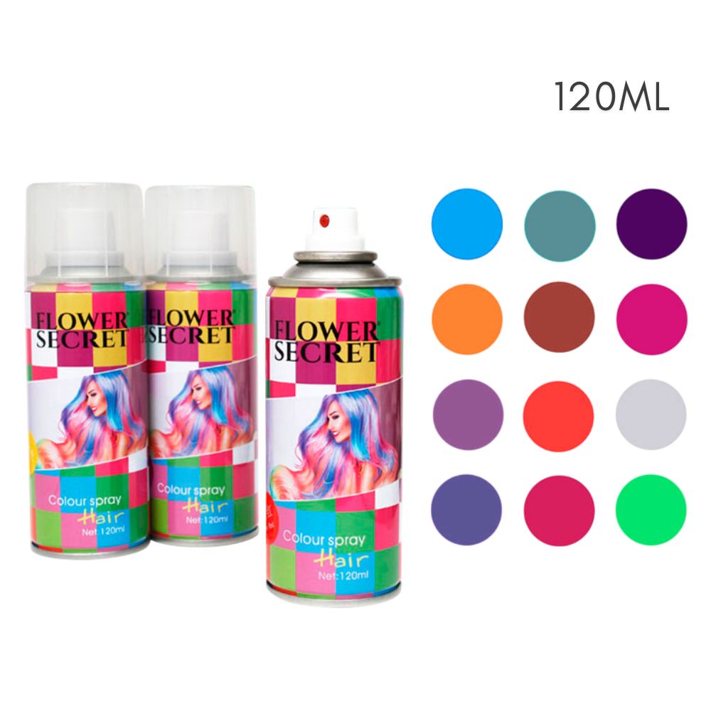 TINTURA CAPILAR SPRAY LAVABLE 120ML