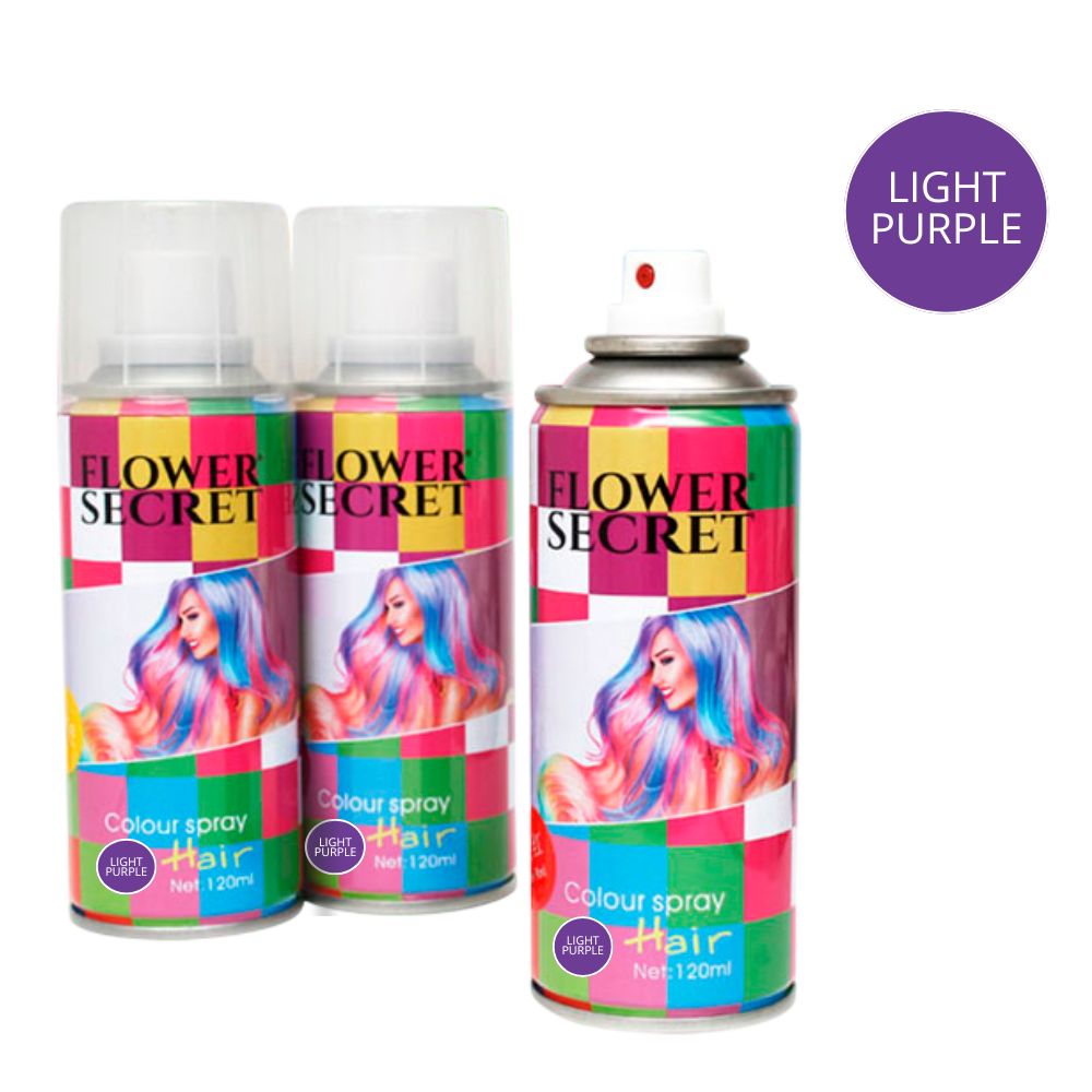 TINTURA CAPILAR SPRAY LAVABLE- VIOLETA CLARO 120ML