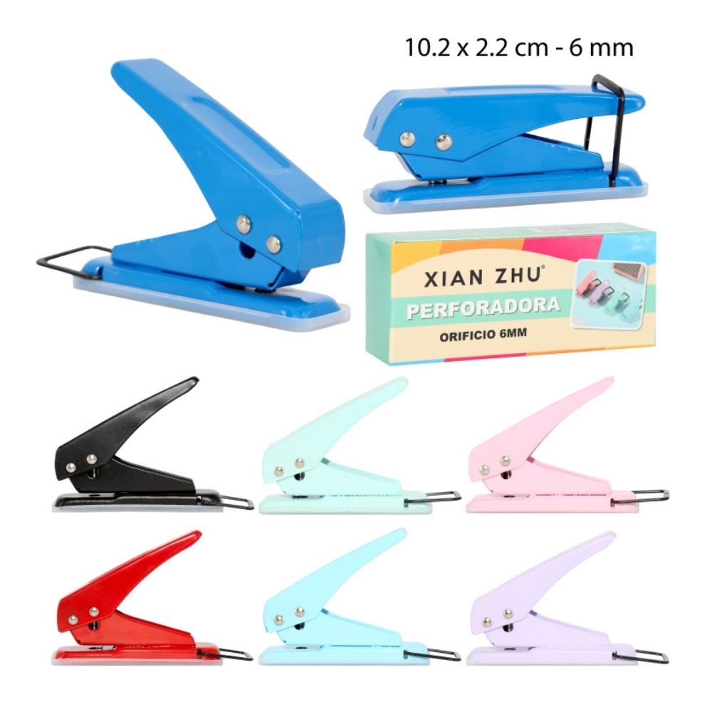 PERFORADORA DE 1 AGUJERO 6.MM