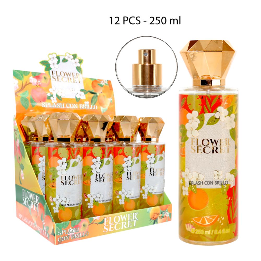 SPLASH CON BRILLO flower secret 250ML