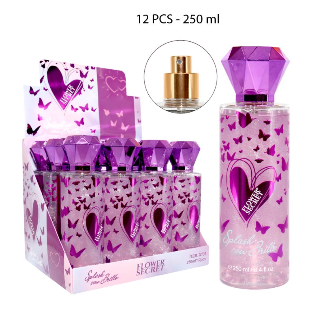 SPLASH CON BRILLO flower secret 250ML