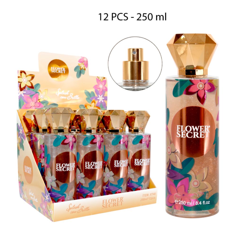 SPLASH CON BRILLO flower secret 250ML