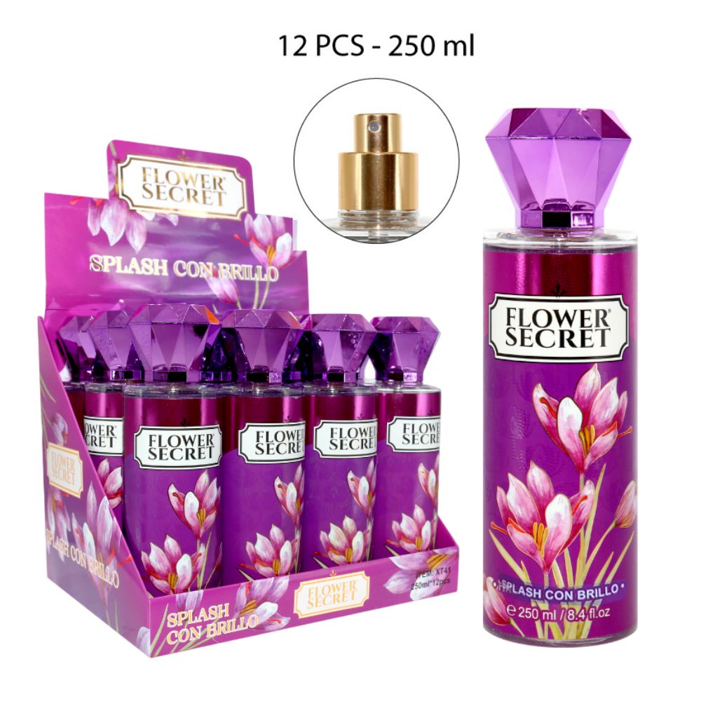 SPLASH CON BRILLO flower secret 250ML