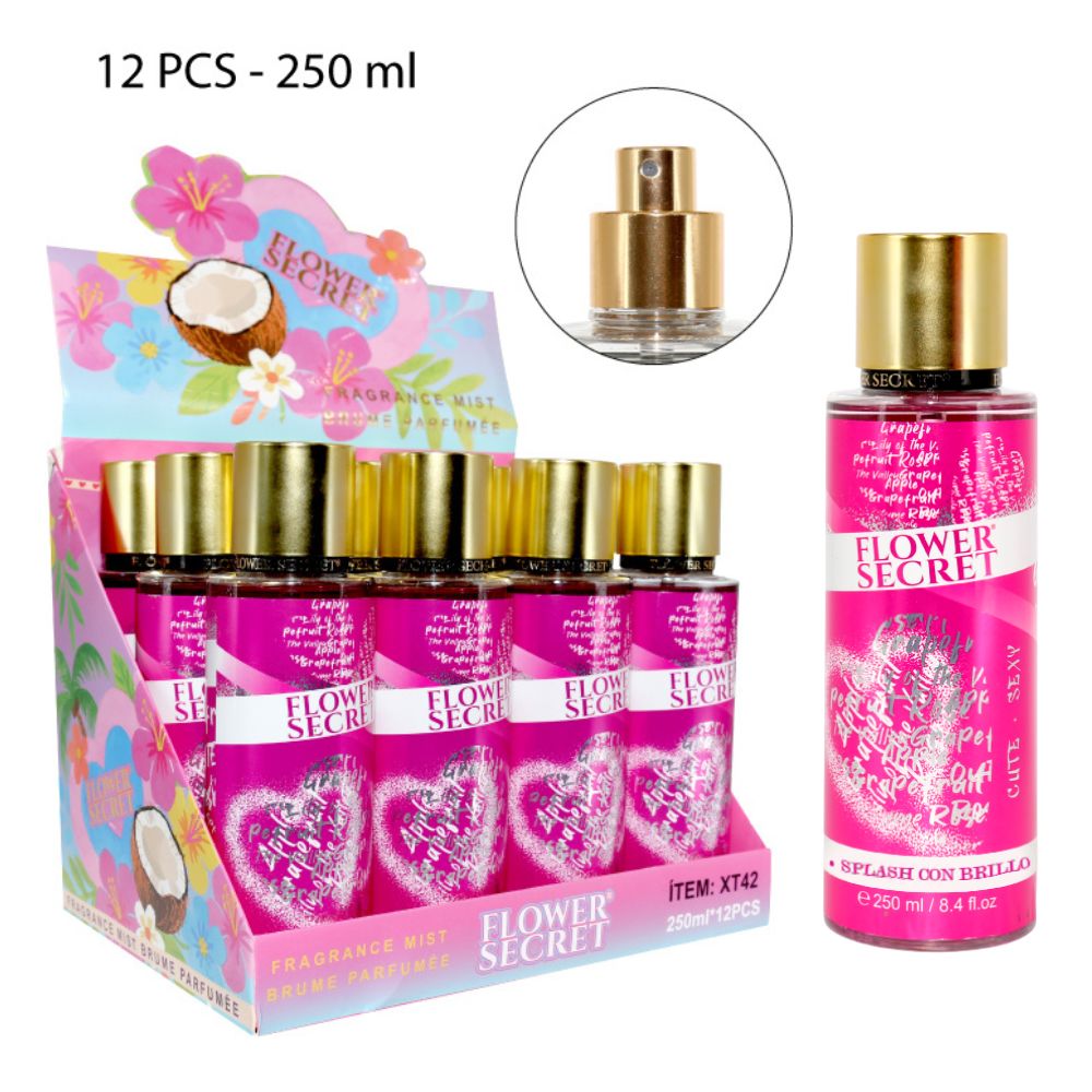 SPLASH CON BRILLO flower secret 250ML