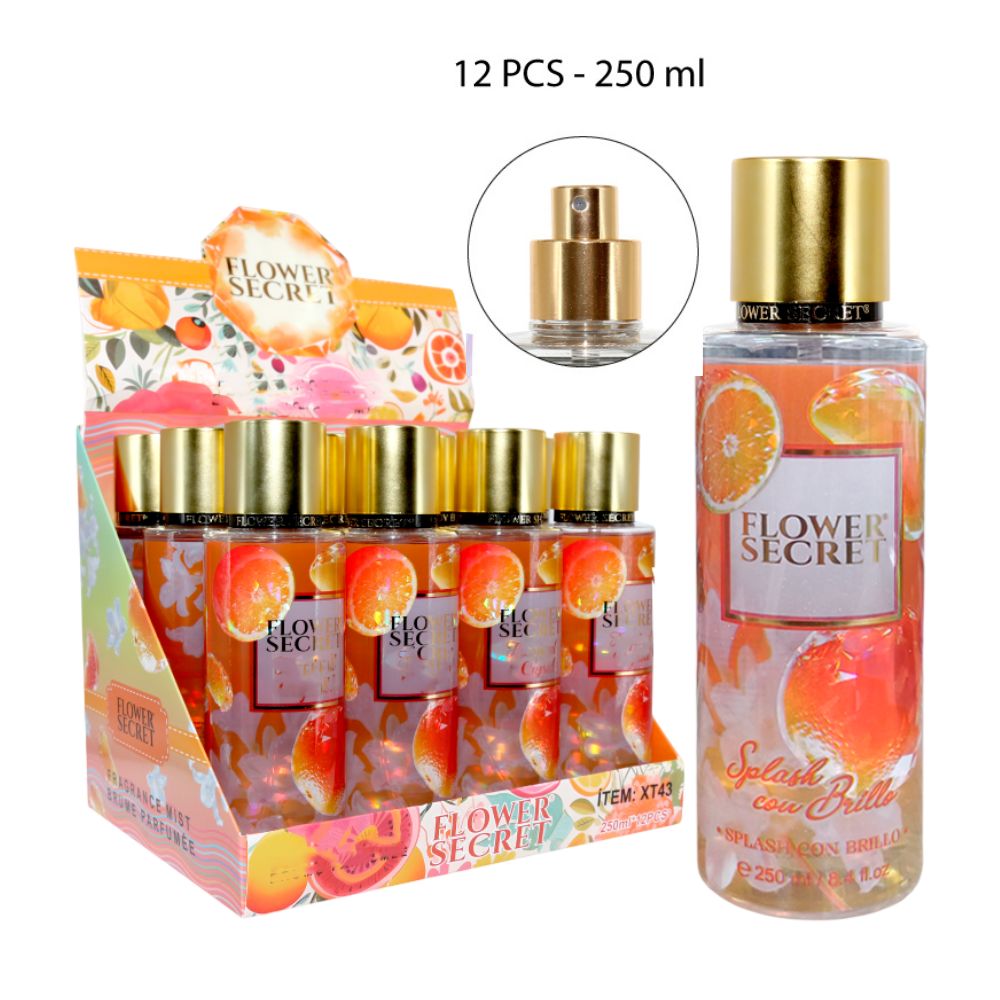 SPLASH CON BRILLO flower secret 250ML