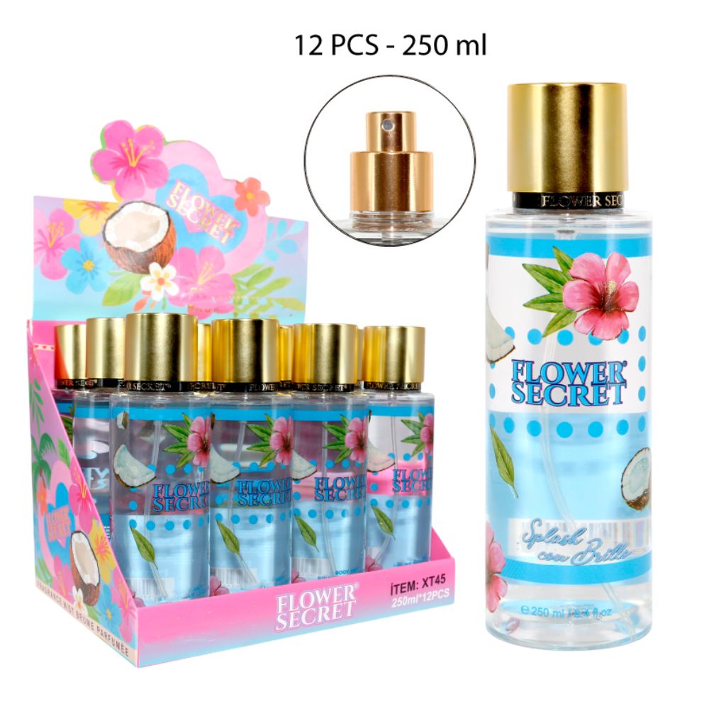 SPLASH CON BRILLO flower secret 250ML