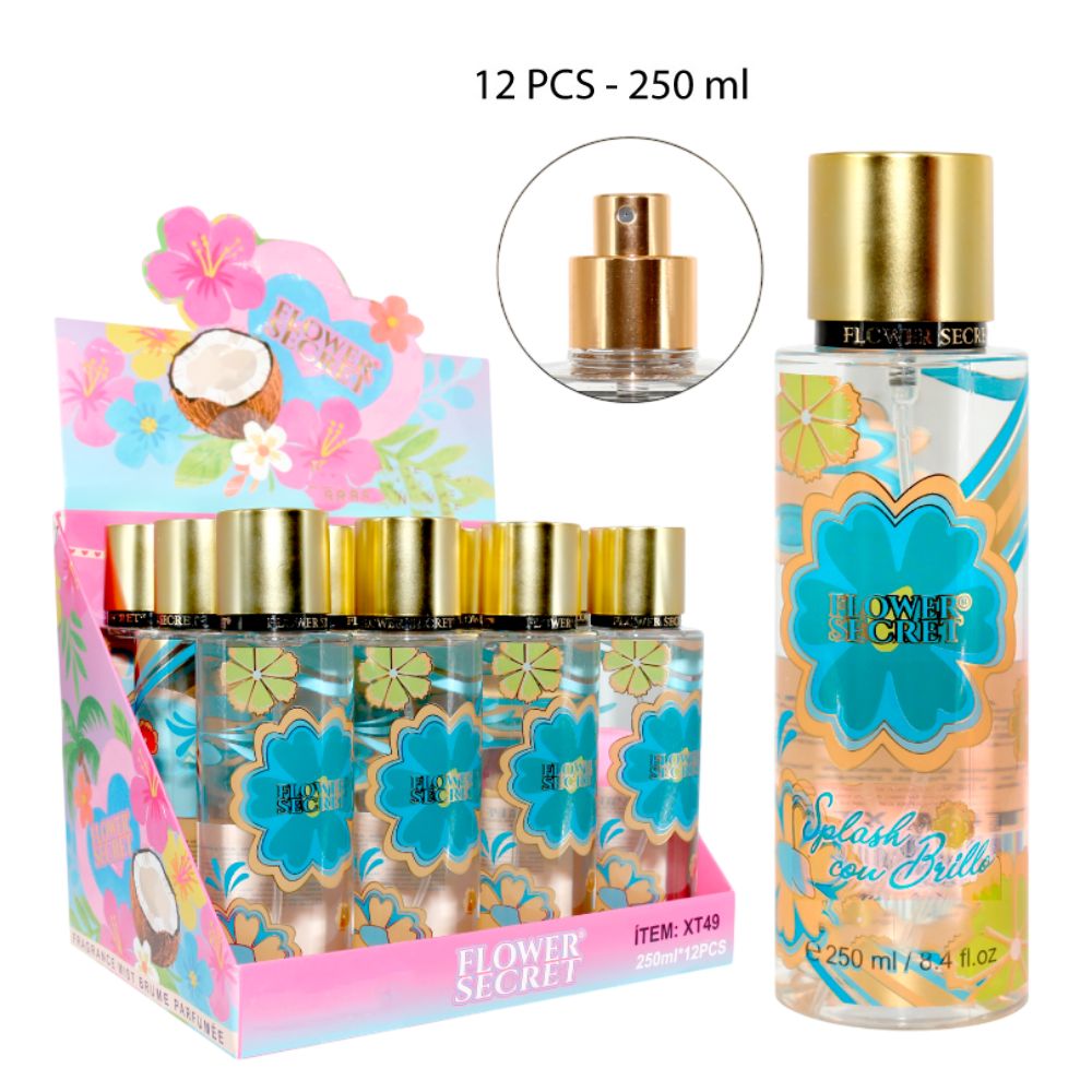SPLASH CON BRILLO flower secret 250ML