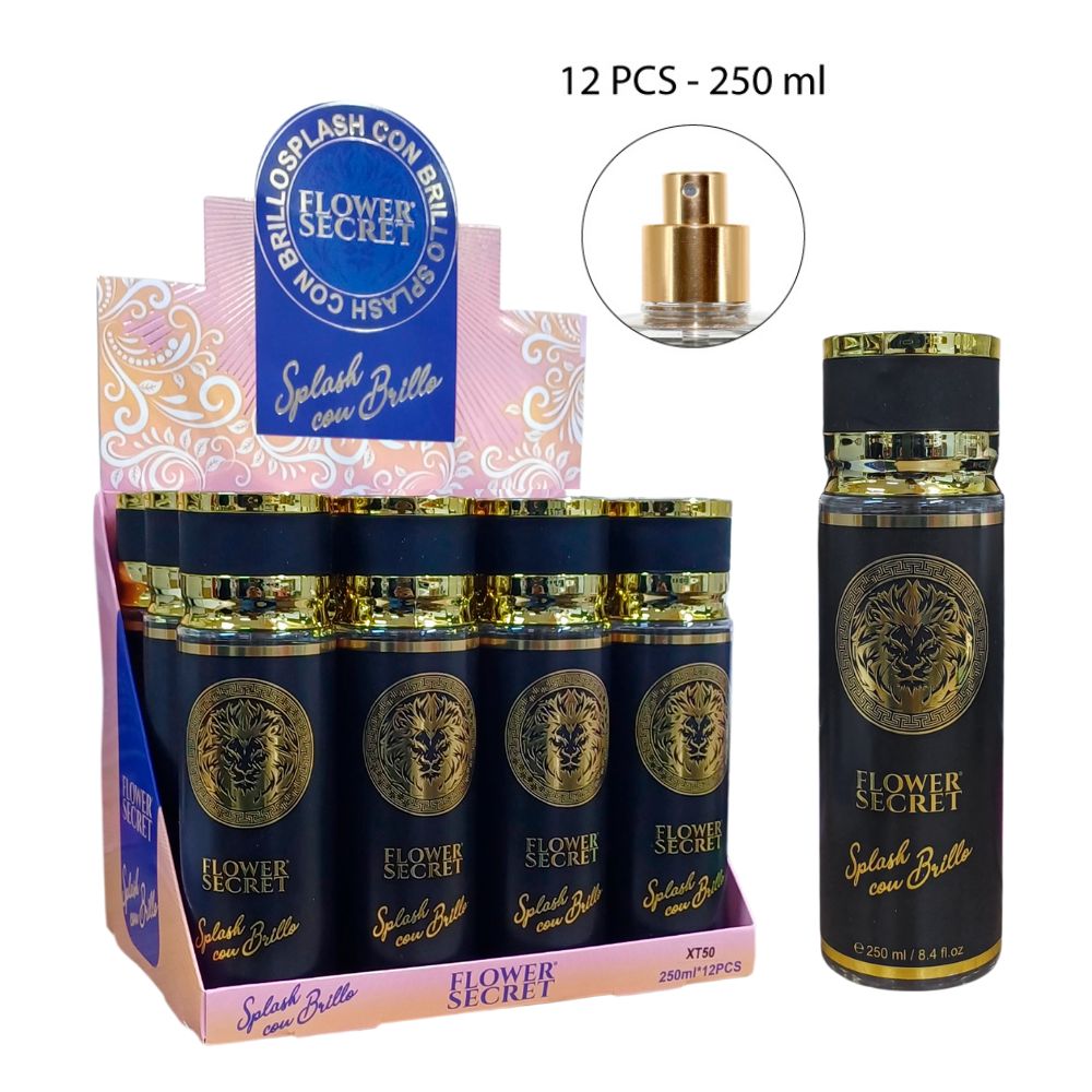 SPLASH CON BRILLO flower secret 250ML