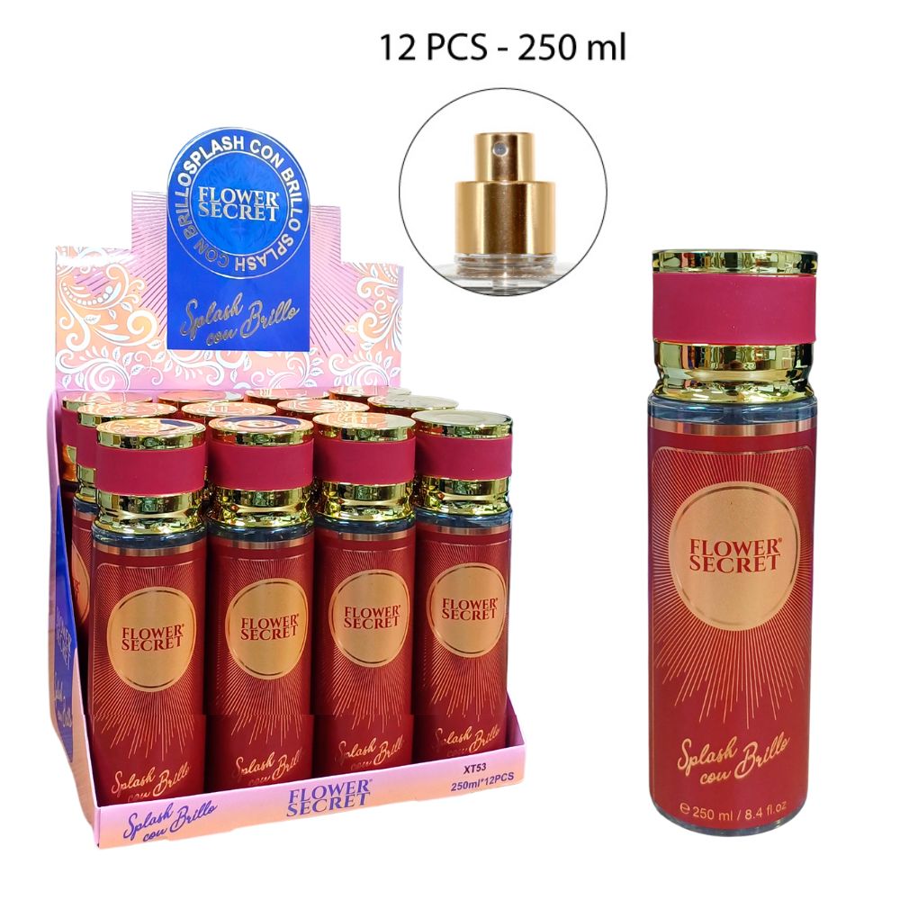 SPLASH CON BRILLO flower secret 250ML