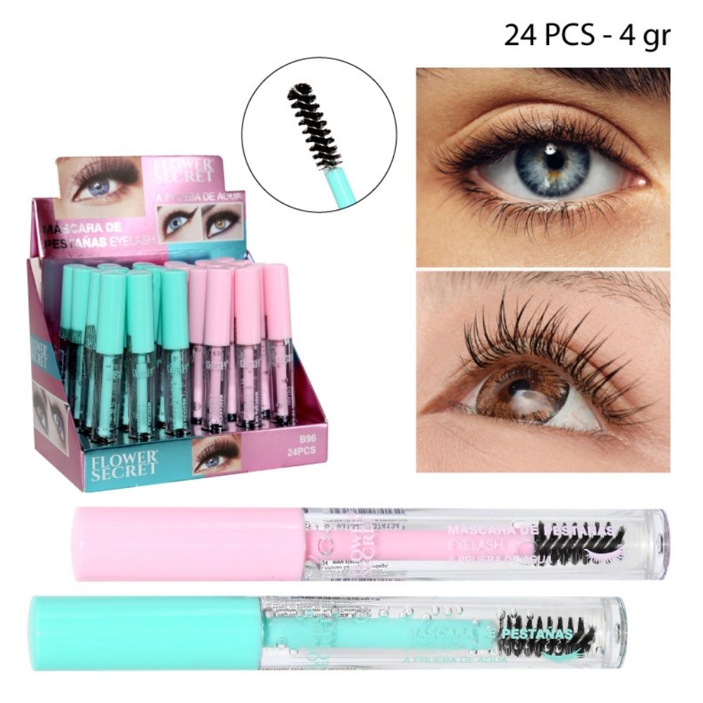 MÁSCARA DE PESTAÑAS TRASLÚCIDO A PRUEBA DE AGUA 4GR