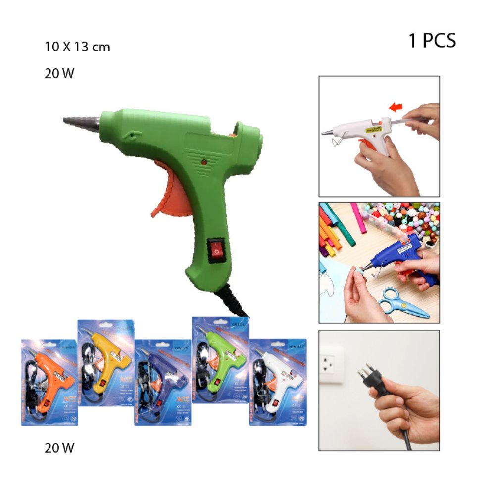 PISTOLA PARA SILICONA ELÉCTRICA- PEQUEÑA 20W